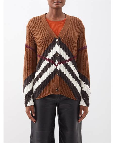 burberry karine cardigan|Burberry cardigan women's sale.